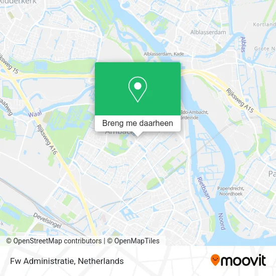 Fw Administratie kaart