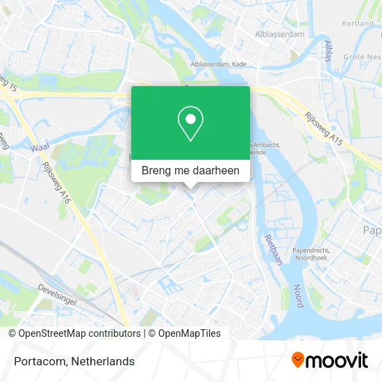 Portacom kaart