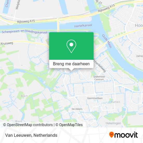 Van Leeuwen kaart