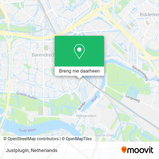 Justplugin kaart