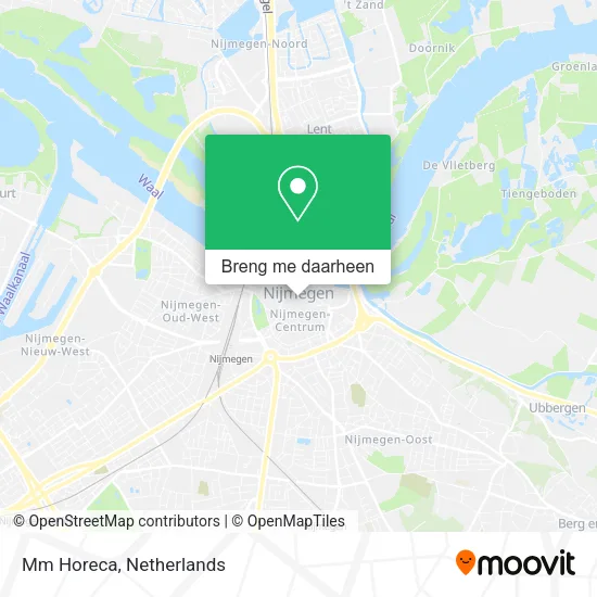 Mm Horeca kaart