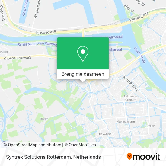 Syntrex Solutions Rotterdam kaart