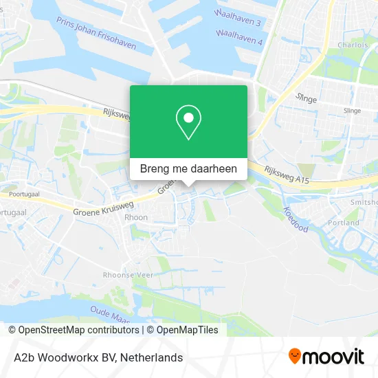 A2b Woodworkx BV kaart