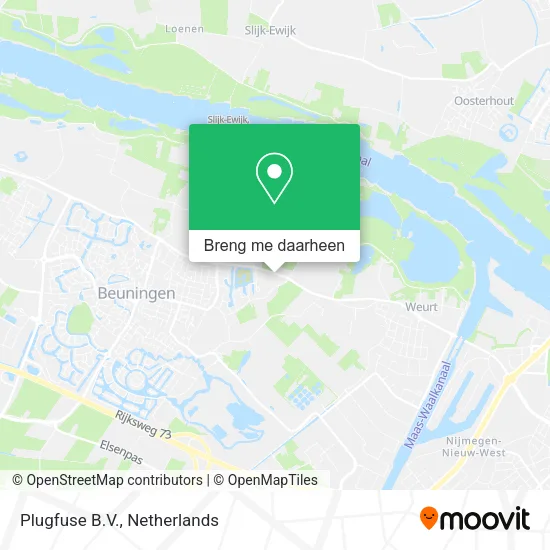 Plugfuse B.V. kaart