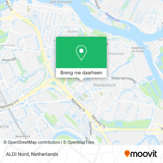 ALDI Nord kaart