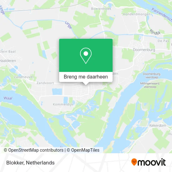 Blokker kaart