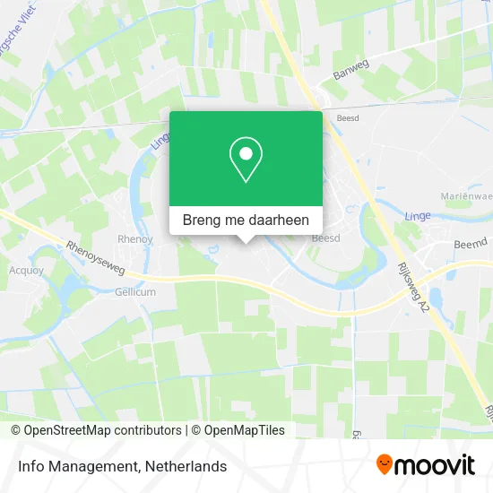 Info Management kaart