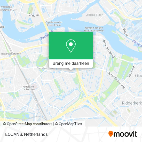 EQUANS kaart