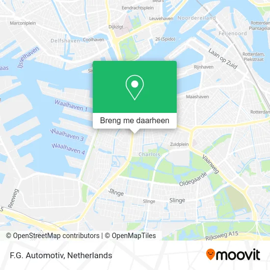 F.G. Automotiv kaart