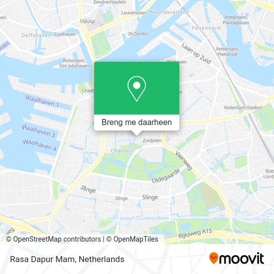 Rasa Dapur Mam kaart