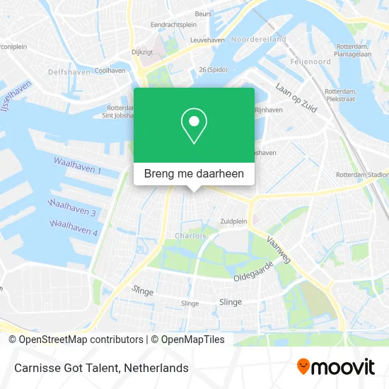 Carnisse Got Talent kaart