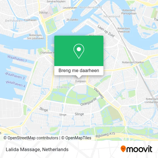 Lalida Massage kaart