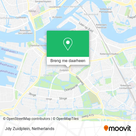 Jdy Zuidplein kaart