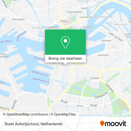 Bulet Autorijschool kaart