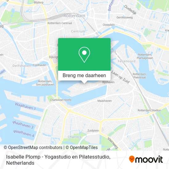 Isabelle Plomp - Yogastudio en Pilatesstudio kaart