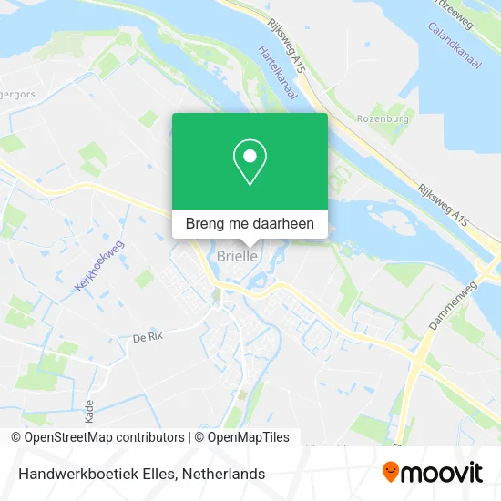 Handwerkboetiek Elles kaart