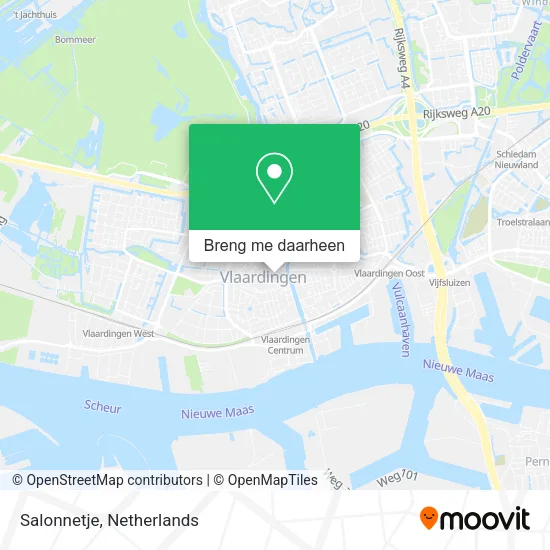 Salonnetje kaart