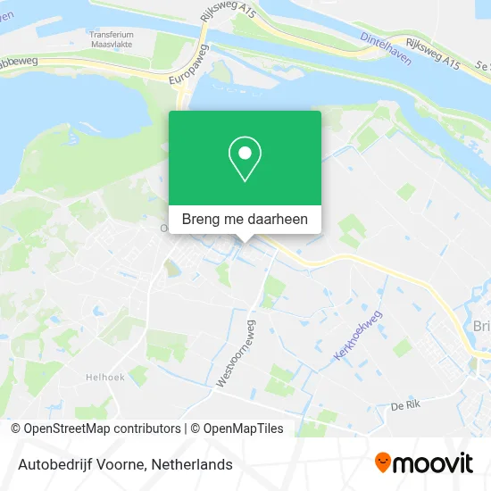 Autobedrijf Voorne kaart