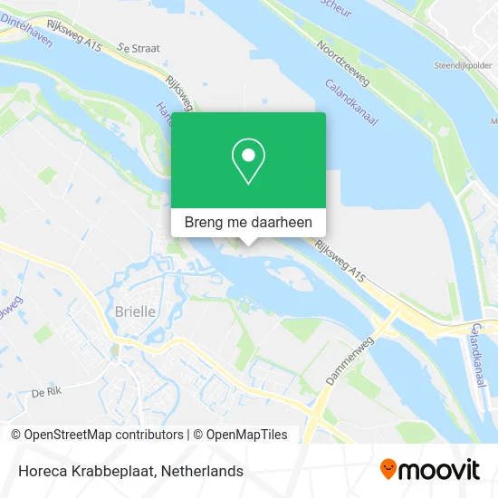 Horeca Krabbeplaat kaart