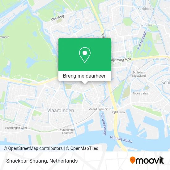 Snackbar Shuang kaart