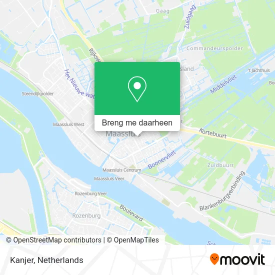 Kanjer kaart