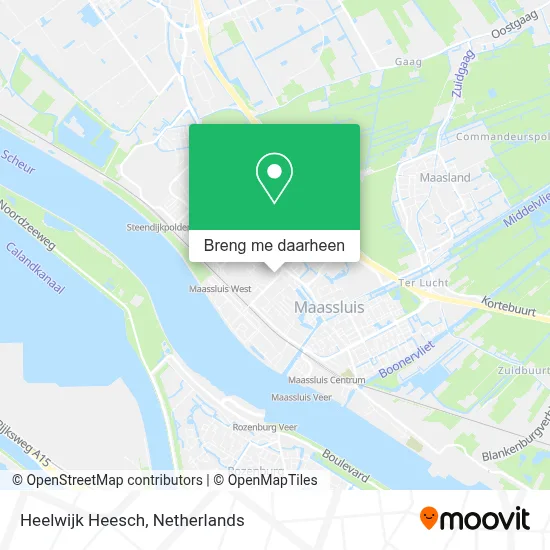 Heelwijk Heesch kaart