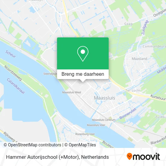 Hammer Autorijschool (+Motor) kaart