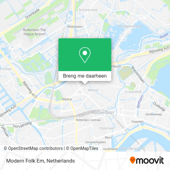 Modern Folk Em kaart