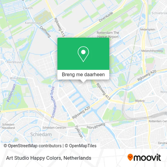 Art Studio Happy Colors kaart