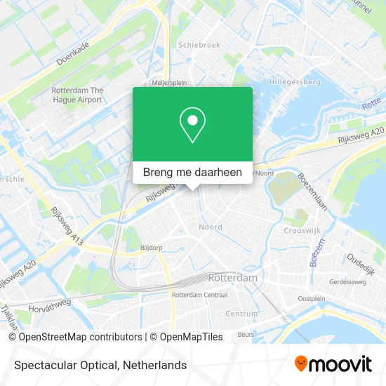 Spectacular Optical kaart