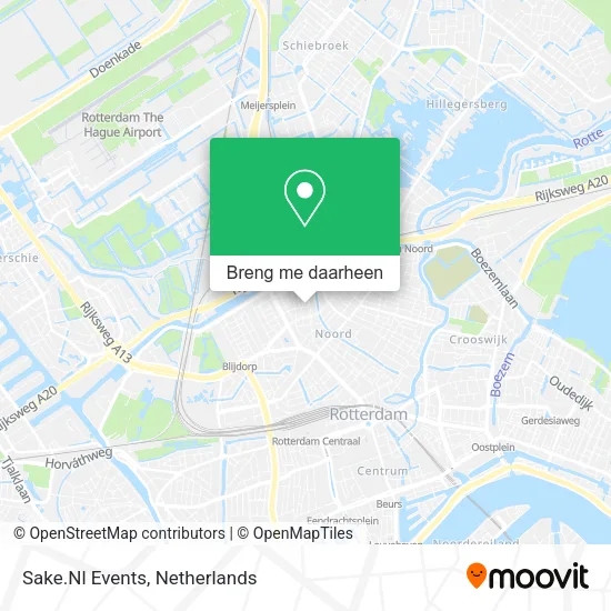 Sake.Nl Events kaart