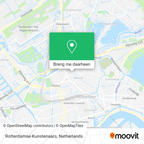 Rotterdamse-Kunstenaars kaart