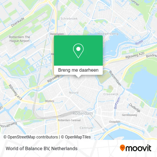 World of Balance BV kaart