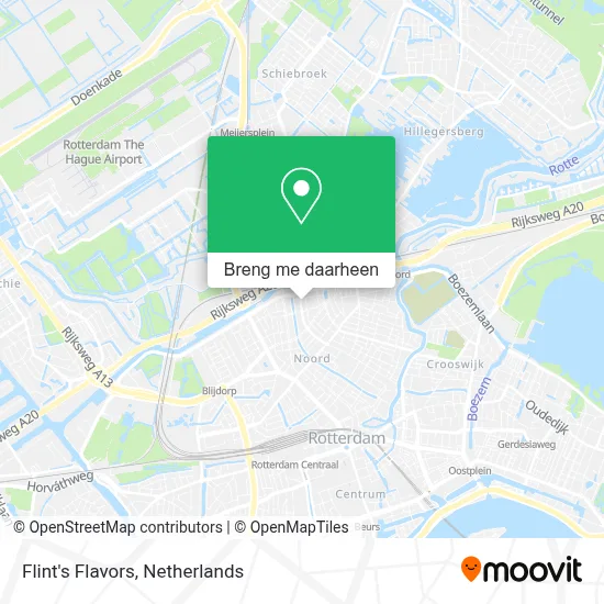 Flint's Flavors kaart