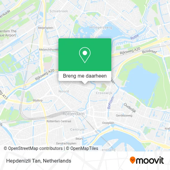 Hepdenizli Tan kaart