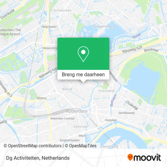 Dg Activiteiten kaart
