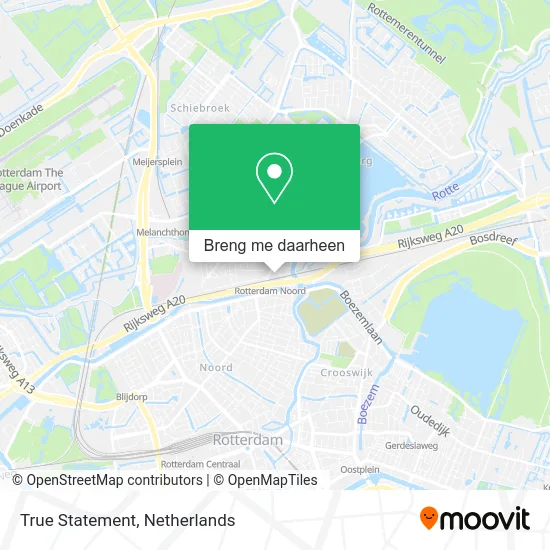 True Statement kaart