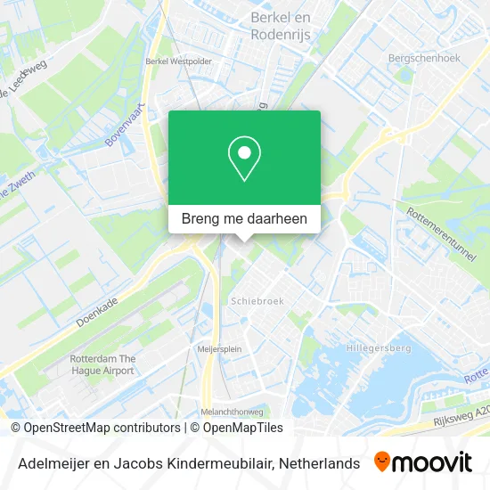 Adelmeijer en Jacobs Kindermeubilair kaart