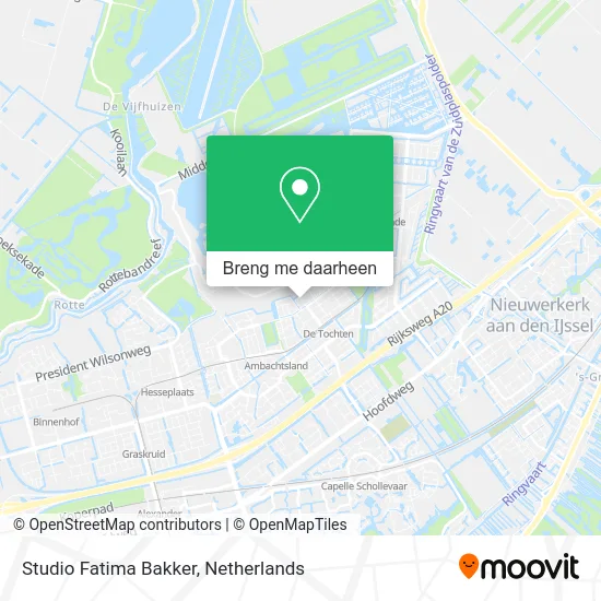 Studio Fatima Bakker kaart