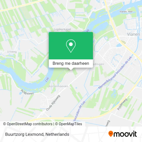Buurtzorg Lexmond kaart