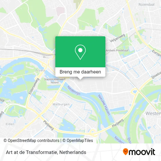 Art at de Transformatie kaart