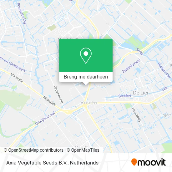Axia Vegetable Seeds B.V. kaart