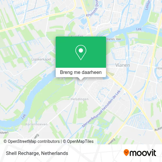 Shell Recharge kaart