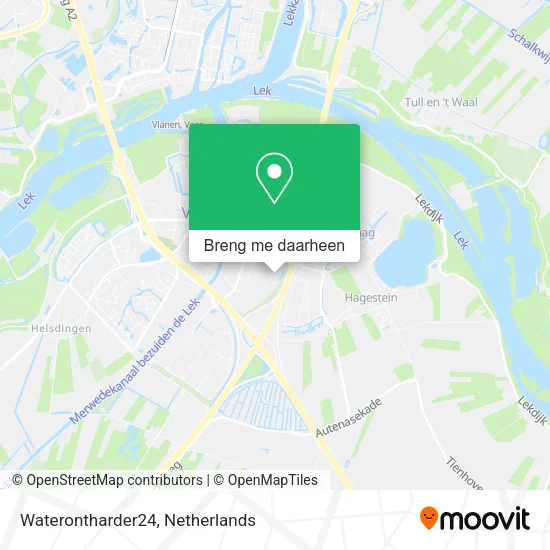 Waterontharder24 kaart