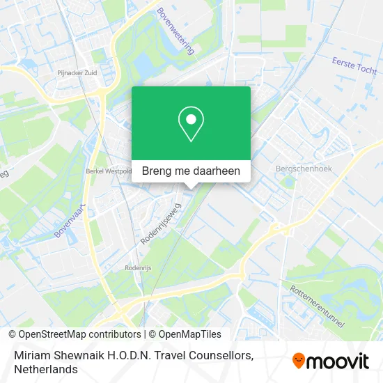 Miriam Shewnaik H.O.D.N. Travel Counsellors kaart