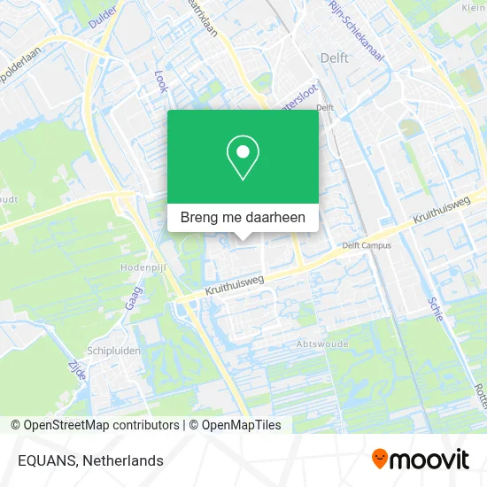 EQUANS kaart