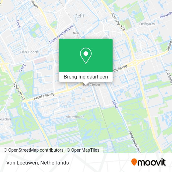 Van Leeuwen kaart