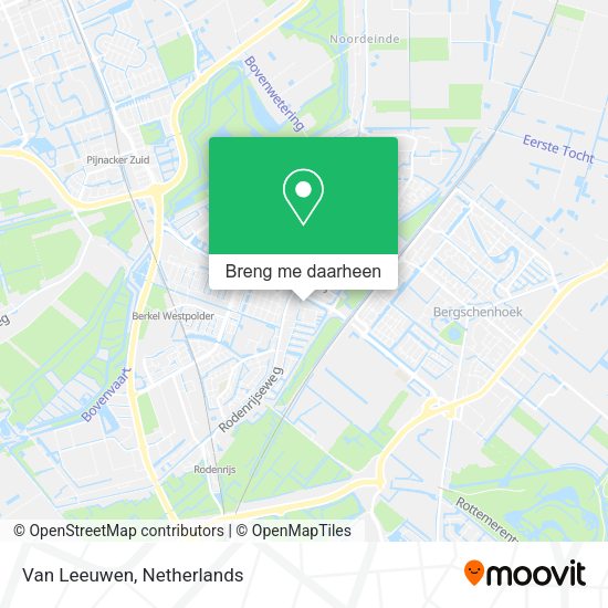 Van Leeuwen kaart