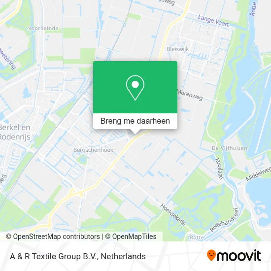 A & R Textile Group B.V. kaart