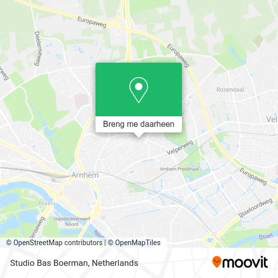 Studio Bas Boerman kaart